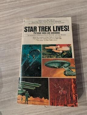 Star Trek Lives! Personal Notes and Anecdotes Book by Jacqueline Lichtenberg, S.